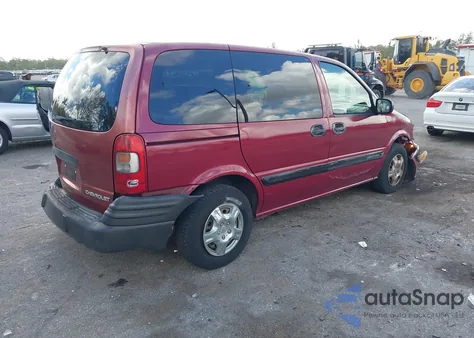 2004 Chevrolet Venture Plus z USA, uszkodzony, nr VIN 1GNDU03E14D252617